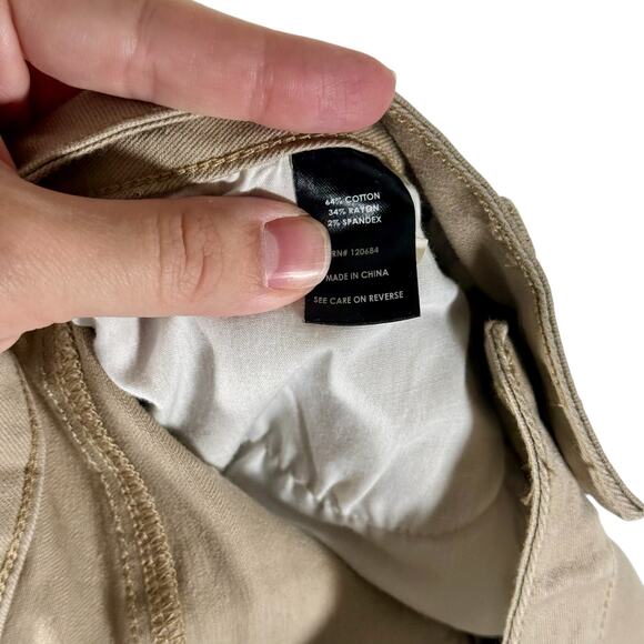 Blackheart Hot Topic NWT Women's Junior 7 Khaki Colored Skinny Jeans Stretch - Picture 6 of 11